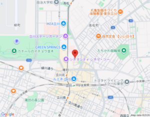 大塚和樹登壇場所-立川市女性総合センター・アイム地図